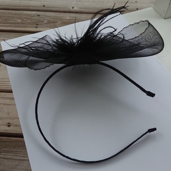 Nordstrom elegant big bow cocktail black headband main image 6